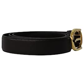 Montblanc-Montblanc Logo-Engraved Buckle Belt in Brown Leather-Brown