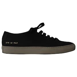 Autre Marque-Common Projects Achilles Low Sneakers in Black Leather-Black