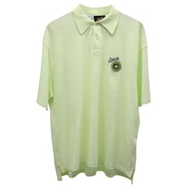 Loewe-Loewe Fruit Polo Shirt in Green Cotton-Green