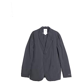 Y3-Y-3 Blazer Jacket in Black Nylon-Black
