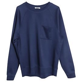 Suéter Acne Studios Raglan em poliéster azul marinho Azul Azul marinho