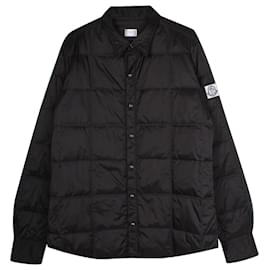 Moncler-Moncler Quilted Puffer Jacket in Black Nylon-Black