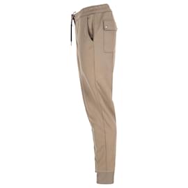 Tom Ford-Tom Ford Track Pants in Brown Cotton Polyamide-Brown