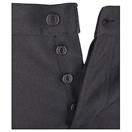 Tom Ford-Tom Ford Pantalon Tech Coupe Slim en Twill de Coton Noir-Noir