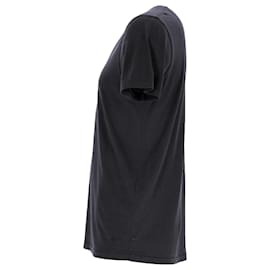Tom Ford-Tom Ford Plain Short Sleeve T-Shirt in Black Lyocell-Black