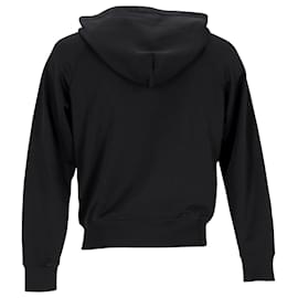 Tom Ford-Tom Ford Zip Hoodie Jacket in Black Cotton Polyester-Black