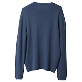 Prada-Prada Crewneck Sweater in Light Blue Cashmere-Blue,Light blue