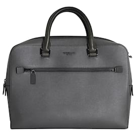 Michael Kors-Michael Kors Briefcase in Grey Leather -Grey