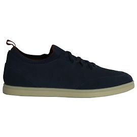 Loro Piana Soho Walk Sneakers in Blue Leather Blue