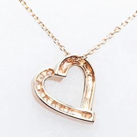 & Other Stories-18k Collier pendentif coeur en or et diamants-Autre