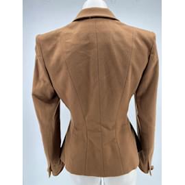 Dior-DIOR  Jackets T.fr 40 WOOL-Camel