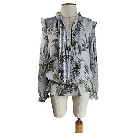 Blusa Ted Baker em Viscose Multicor Multicor