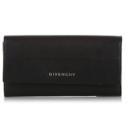 Givenchy Black Pandora Long Wallet Black