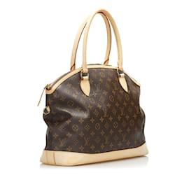 Louis Vuitton-Monogram Lockit Horizontal M40104-Brown