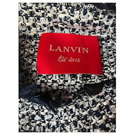 Lanvin-Abrigo primavera Lanvin/verano-Azul marino