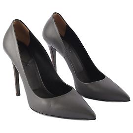 FENDI Absätze EU 38.5 Leder Grau