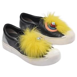 Fendi-FENDI  Trainers T.EU 36 Leather-Black