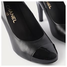 Chanel-CHANEL  Heels T.EU 40 Leather-Black