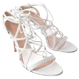 Gianvito Rossi-GIANVITO ROSSI  Sandals T.EU 41 Leather-White