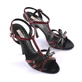 Prada-PRADA  Sandals EU 38.5 Leather-Black