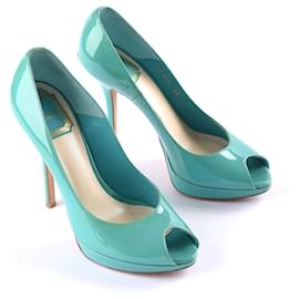 Dior-DIOR  Heels EU 38 Leather-Blue