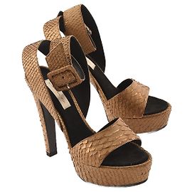 BARBARA BUI  Heels EU 38.5 Exotic leathers Beige