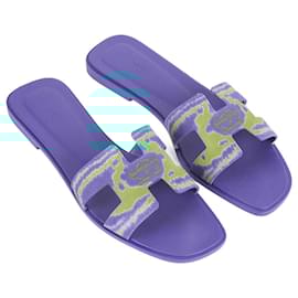 Hermès-HERMES  Sandals T.EU 40 cloth-Other