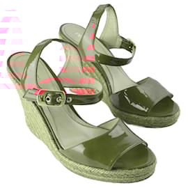 Fendi-FENDI  Sandals EU 38.5 Leather-Red