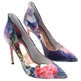 TED BAKER  Heels EU 39 Leather Navy blue