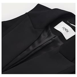 Fendi-FENDI Robes T.IT 40 Wool-Noir
