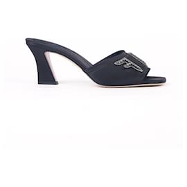 Fendi-FENDI  Flats EU 39 Cloth-Black