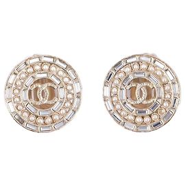 Orecchini CHANEL Metallo D'oro