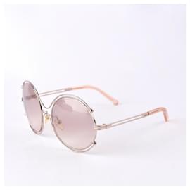 Chloé-CHLOE Óculos de Sol Metal-Dourado