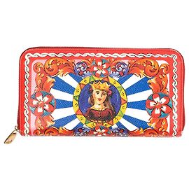 DOLCE & GABBANA Portafogli Pelle Rosso