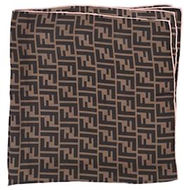 Fendi-FENDI  Scarves T.  silk-Brown