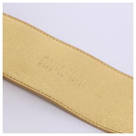 Miu Miu-MIU MIU Cinturones T.cm 80 metal-Dorado