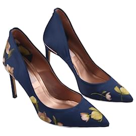 Ted Baker-TED BAKER Escarpins T.UE 39 chiffon-Bleu