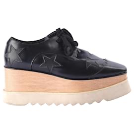 Stella Mc Cartney STELLA MCCARTNEY Stringate EU 39 Leather Nero