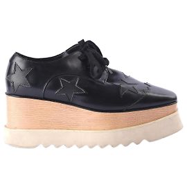 Stella Mc Cartney STELLA MCCARTNEY Derbies EU 39 Cuir Noir