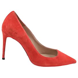 Massimo Dutti-MASSIMO DUTTI  Heels T.EU 40 Leather-Red