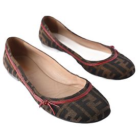 FENDI Sapatilhas UE 37.5 pano Marrom