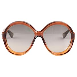 Dior-DIOR Sonnenbrille T.  Plastik-Braun
