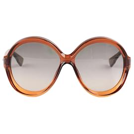 Dior-Lunettes de soleil DIOR T.  plastique-Marron