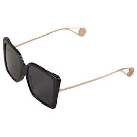 Gucci-GUCCI Sonnenbrille aus Kunststoff-Schwarz