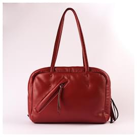 Prada-PRADA  Handbags T.  Leather-Red
