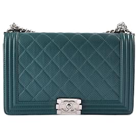 Chanel-CHANEL  Handbags   Leather-Blue