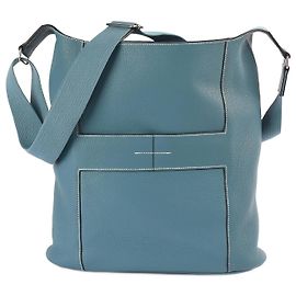 Hermès HERMES Sacs à main Cuir Bleu
