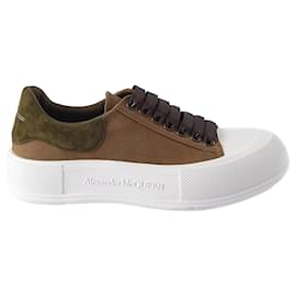 Alexander Mcqueen-ALEXANDER MCQUEEN  Trainers EU 39 Suede-Brown