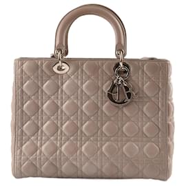 Dior-DIOR  Handbags T.  Leather-Beige