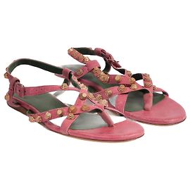 BALENCIAGA Sandali EU 37.5 Pelle Rosa